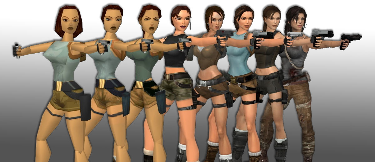 The Evolution Of Lara Croft - Rise Up Daily